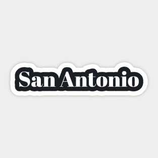 San Antonio Sticker